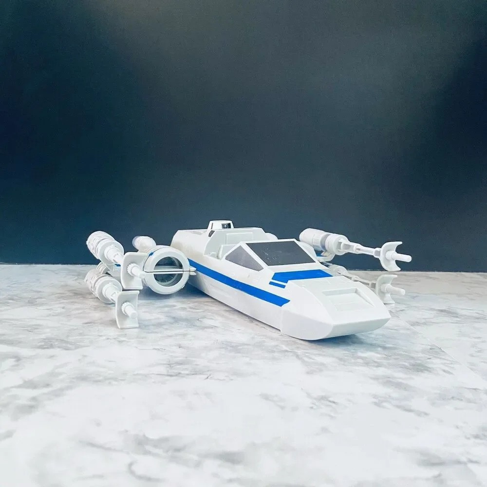 Star Wars The Force Awakens Resistance X-Wing Fighter Incomplete No Missle
